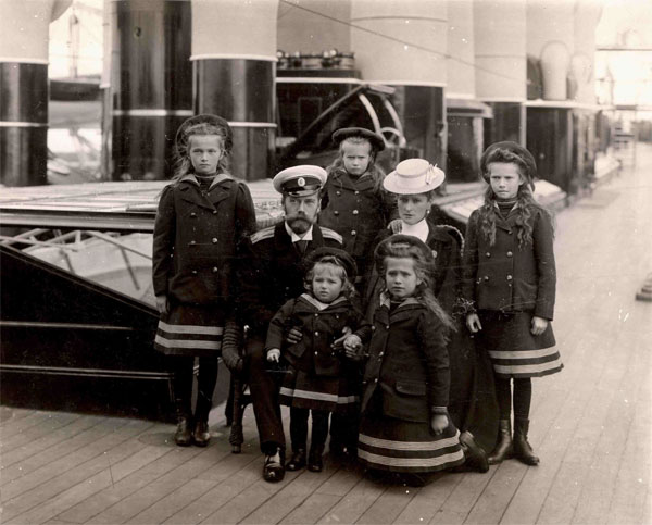 Фото императорской семьи 1907 г.