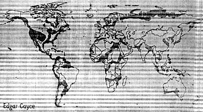 Карта Эдгара Кейси