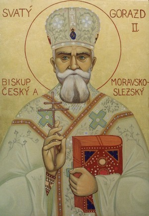 Икона Священномученика Горазда, епископа Богемского и Мораво-Силезского 