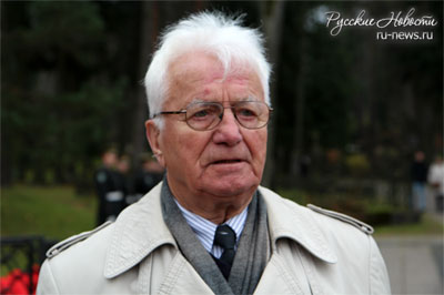 Председатель организации проживающих в Литве участников Второй мировой войны, сражавшихся на стороне антигитлеровской коалиции, Юлюс-Лёнгинас Декснис