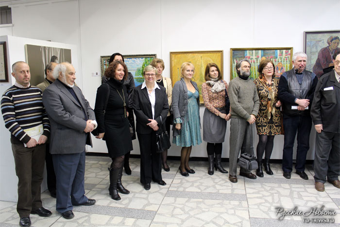 Русские художники Литвы, принявшие участие в выставке картин Окно в мир прекрасного