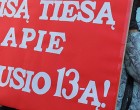 В связи с заявлением Палецкиса о событиях 13-го января в Вильнюсе, начато расследование
