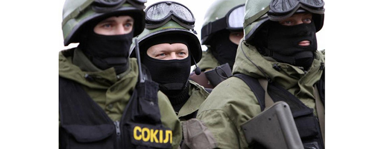 Спецназ "Сокол" - специальные подразделения Управления по борьбе с организованной преступностью УМВД областей Украины