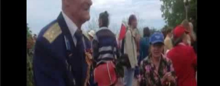 День Победы со слезами на глазах в Одессе (видео)