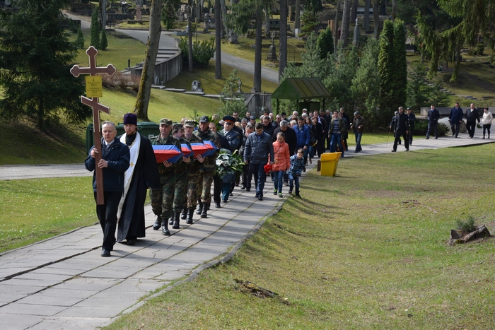 В Вильнюсе состоялось захоронение воинов Российской Императорской Армии