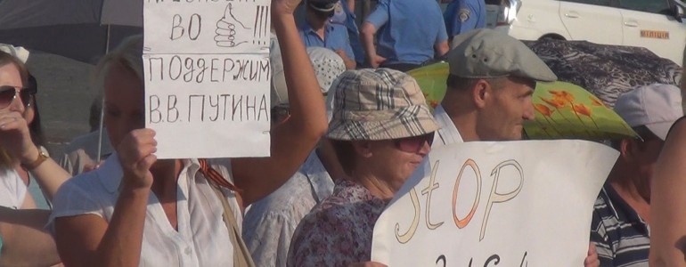 ХАРЬКОВ ПРОСЫПАЕТСЯ! В воскресенье в Харькове митинговали против войны и за Донбасс!