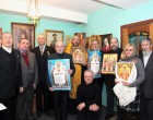 Мироточивая икона Святого Царя-мученика Николая II в редакции «Руси Державной»