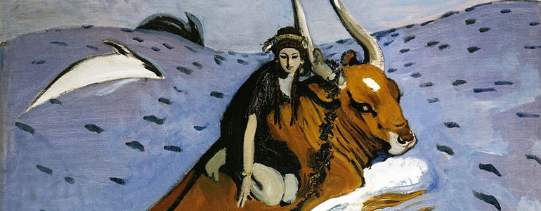 Валентин Серов. Похищение Европы. 1910 г.