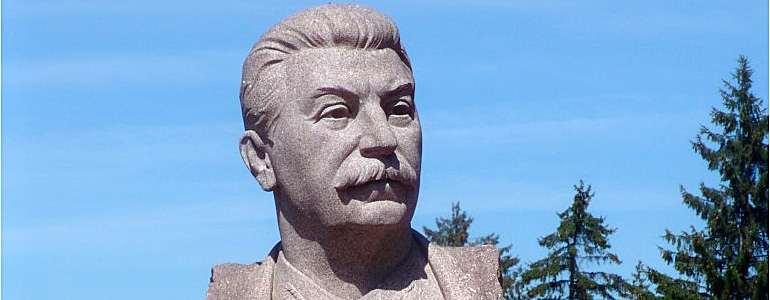 Сбежавший памятник Сталину