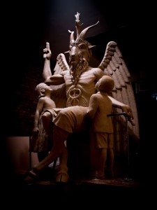 Памятник сатане в Детройте