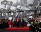 В Москве торжественно открыли граффити с портретами Героев Великой Отечественной войны