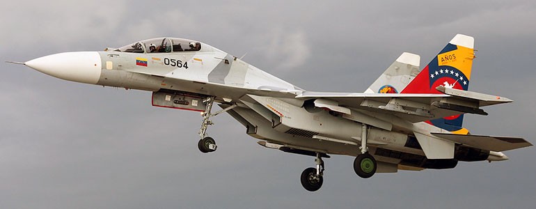 Истребитель Су-30МК2. ВВС Венесуэлы