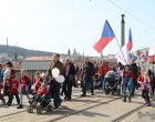 В Праге прошёл шестнадцатый ежегодный Национальный марш жизни