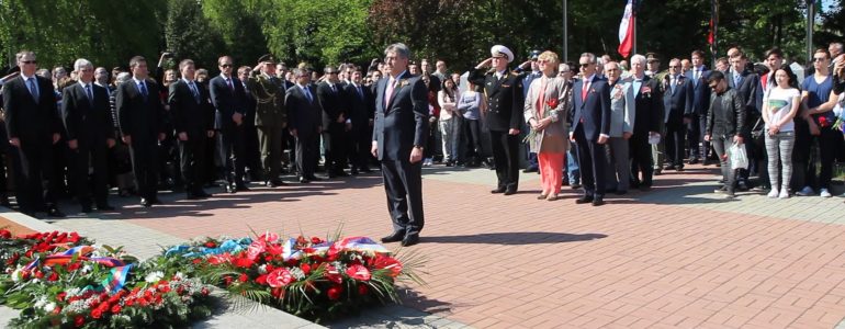День Победы в Праге на Ольшанском кладбище. 09.05.2016