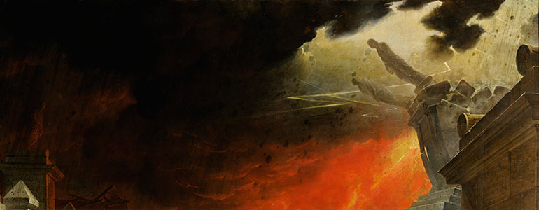 Фрагмент картины Карла Брюллова «Последний день Помпеи»