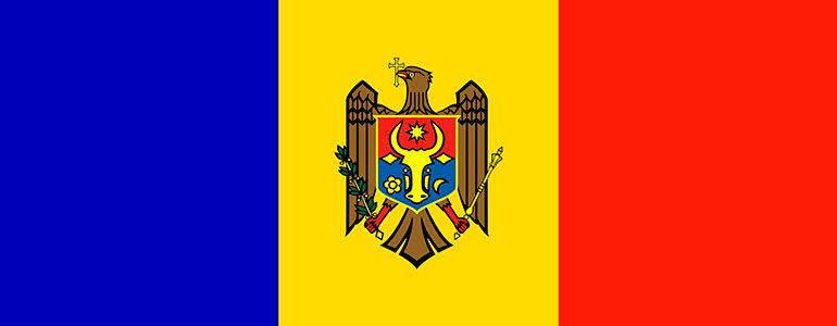 Флаг Молдавии