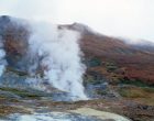 Извержение вулкана Камбальный на Камчатке