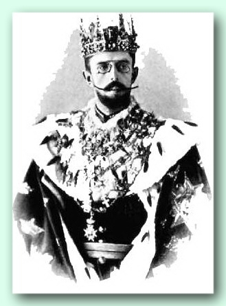 Вильгельм Карл Флорестан Геро Кресцентиус фон Урах в обличии Короля Литвы, коронация не состоялась в связи с поражением Германии в 1-ой Мировой войне