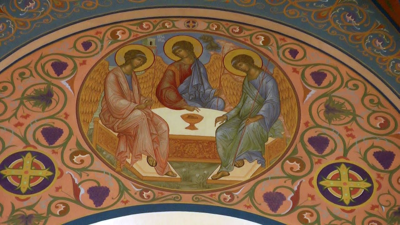 Закончился первый этап росписи храма святых Константина и Михаила в Вильнюсе