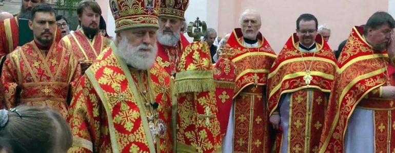 Величание святых Виленских мучеников Антония, Иоанна и Евстафия