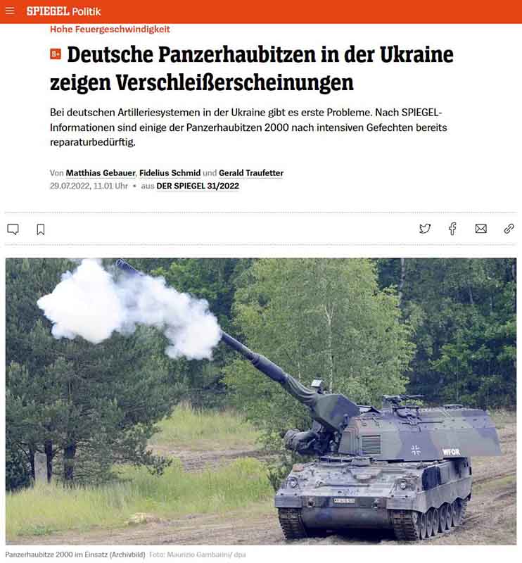 Panzerhaubitzen 2000 в Украине