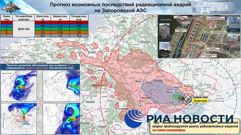 Как может развиваться чрезвычайная ситуация на Запорожской АЭС