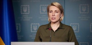 Министр Украины по реинтеграции Ирина Верещук