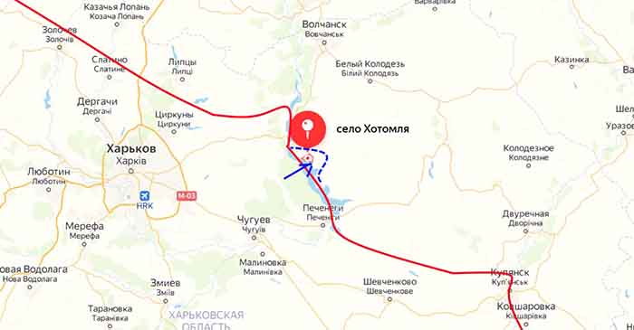 Харьковское направление — ВСУ высадили тактический десант в Хотомле