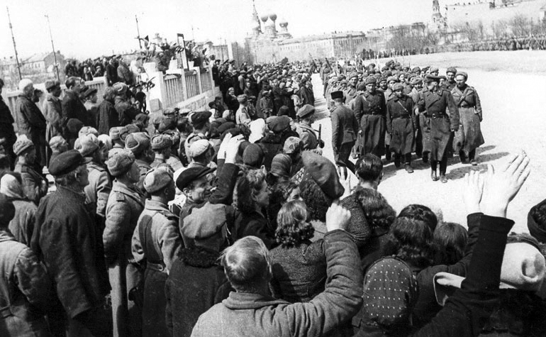 Освобождение от фашизма. Одесса, апрель 1944 года