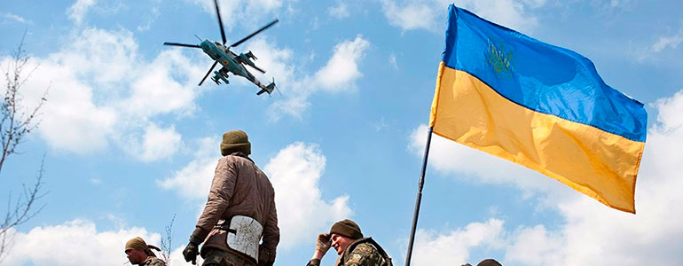В украинской армии, которая осаждает Луганск, воюют американские, польские и кавказские наемники