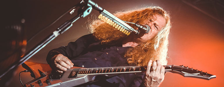 Дэйв Мастейн (гр. Megadeth) в Москве.
