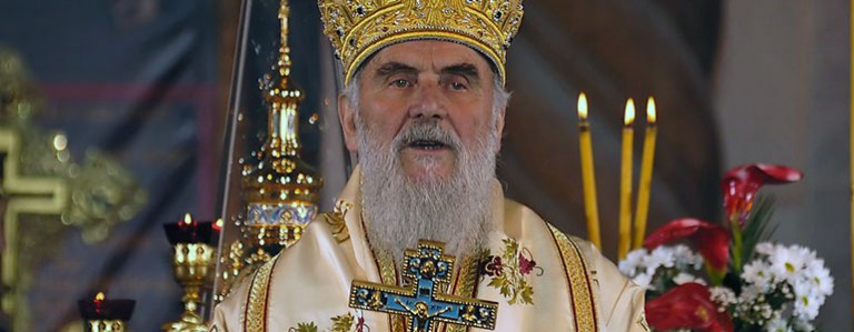 Патриарх Сербский Ириней призвал Порошенко остановить захват храмов