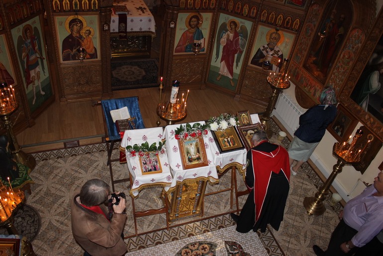 Одна из самых почитаемых икон Царя-мученика Николая II теперь находится в сестрорецком казачьем храме