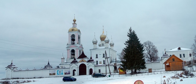 Визит чудотворной иконы святого царя-мученика Николая II в монастырь Животворящего Креста Господня в д. Крест Погост