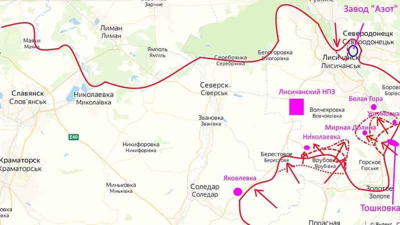 Прорыв фронта ВСУ: Кольцо окружения вокруг Золотого-Горского практически создано