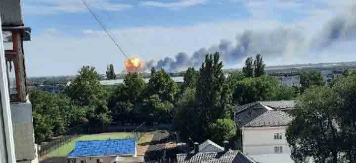 В Новофедоровке произошел взрыв