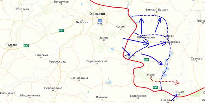 Харьковское направление — «плановый отвод» войск РФ продолжается